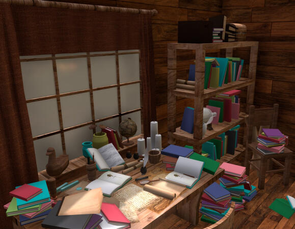 3DS Max Office (unrendered)