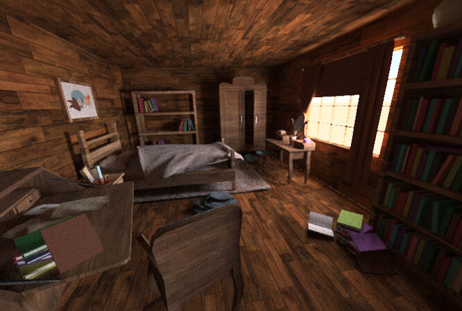 3DS Max Bedroom