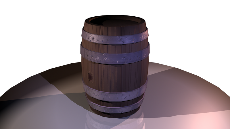 Maya barrel (Blekinge Institute of Technology)